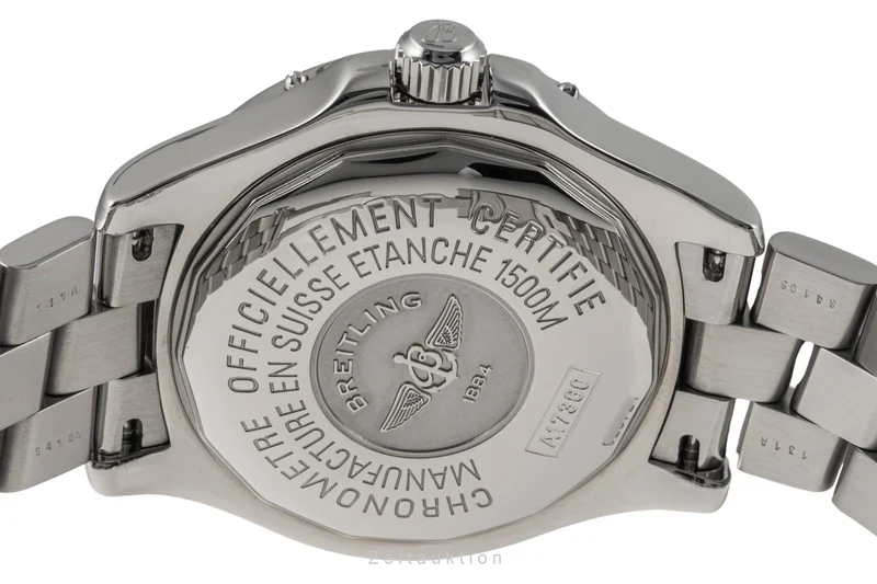 Breitling Superocean steel automatic men's watch A17360 LP: 5450EUR [2304979]