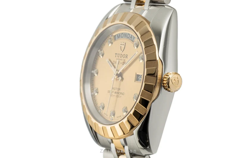 Tudor Date-Day steel / gold automatic men's watch 23013 [2304974]