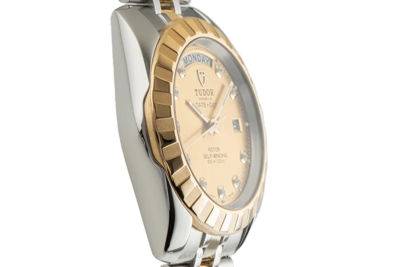 Tudor Date-Day steel / gold automatic men's watch 23013 [2304974]