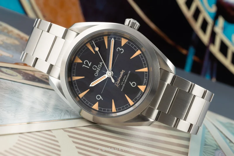 Omega Railmaster steel automatic men's watch 220.10.40.20.01.001 LP: 5400EUR [2304947]