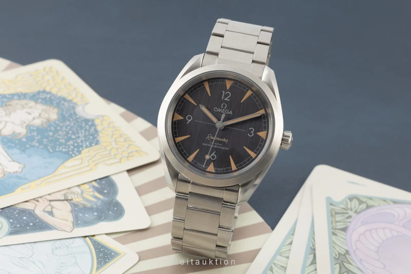 Omega Railmaster steel automatic men's watch 220.10.40.20.01.001 LP: 5400EUR [2304947]