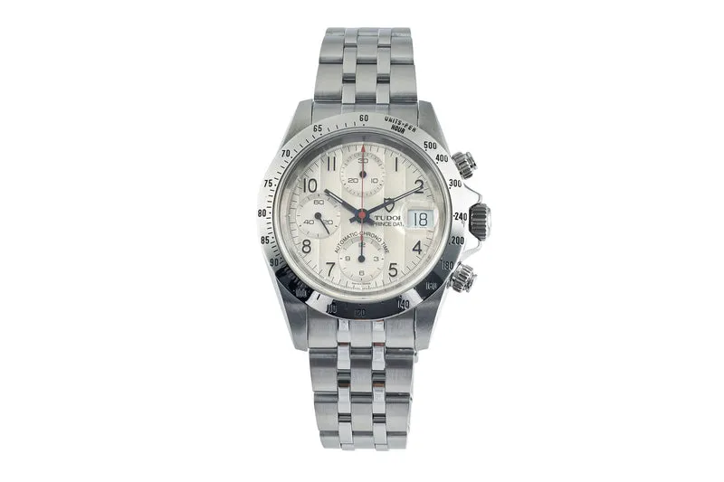 Tudor Prince Date chronograph steel automatic men's watch 79280 [2304892]