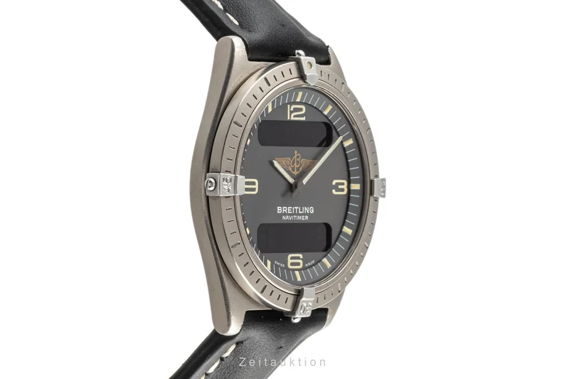 Breitling Aerospace chronograph titanium quartz men's watch 80360 LP: 3400EUR [2304886]