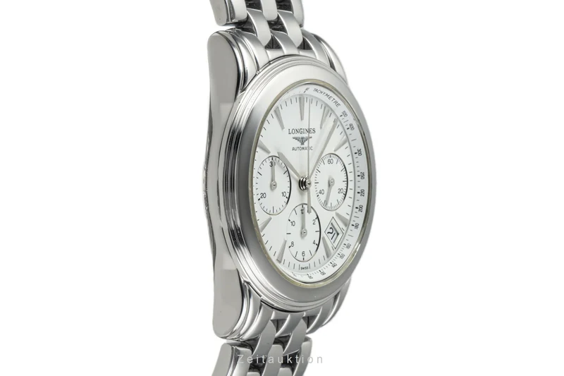 Longines Flagship chronograph steel automatic men's watch L4.718.4 [2304273]