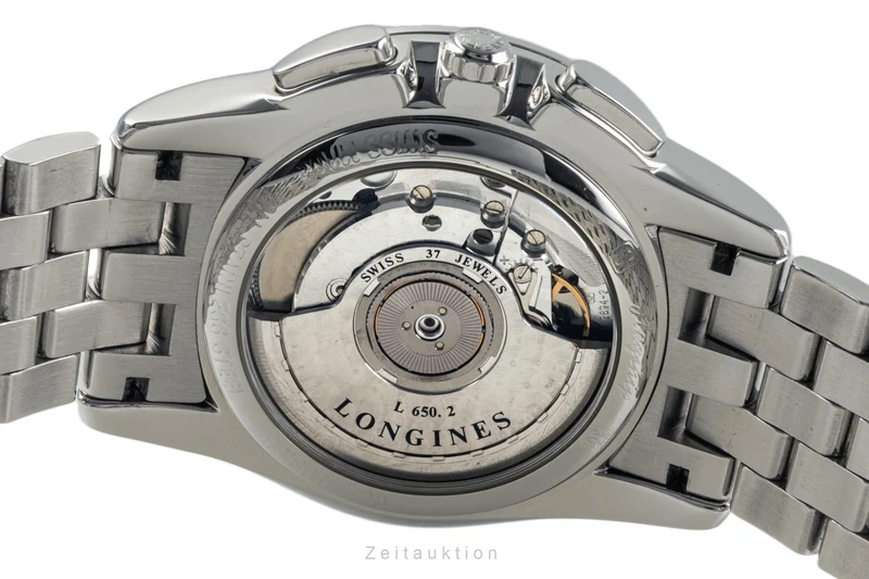 Longines Flagship chronograph steel automatic men's watch L4.718.4 [2304273]