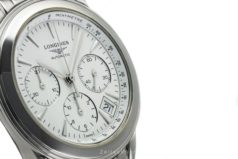 Longines Flagship chronograph steel automatic men's watch L4.718.4 [2304273]