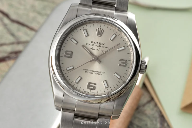 Rolex Air King steel automatic men's watch 114200 [2304265]