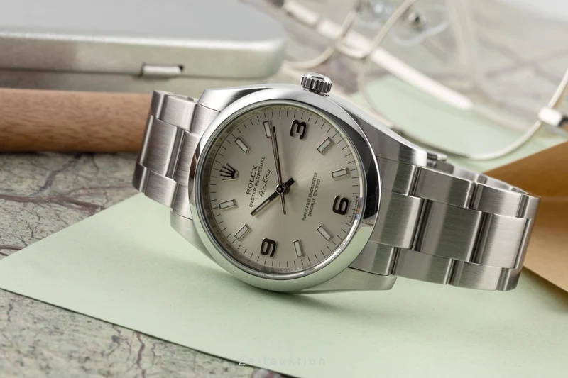 Rolex Air King steel automatic men's watch 114200 [2304265]