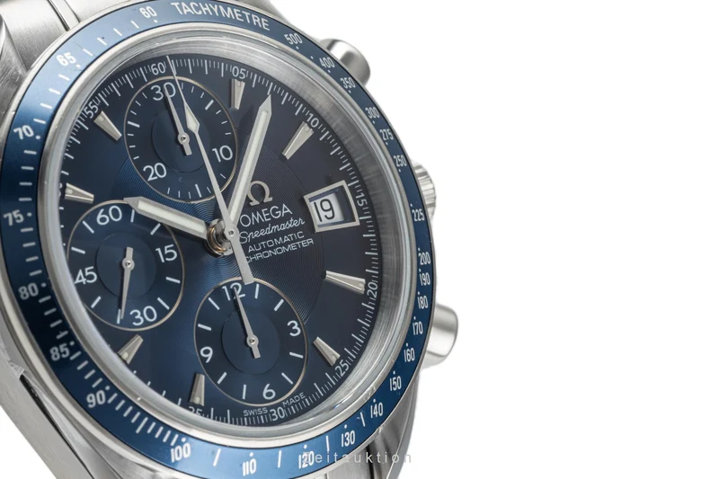 Omega Speedmaster chronograph steel automatic men's watch 3212.80.00, 178.0057 LP: 6100EUR [2304258]