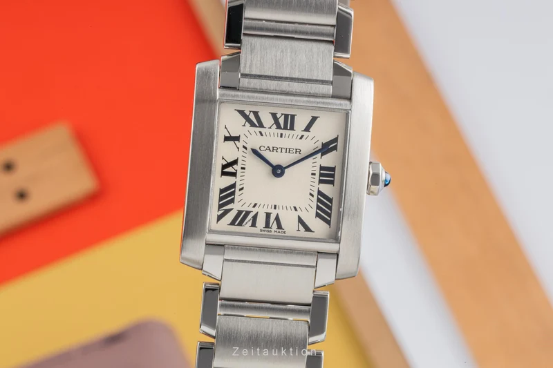 Cartier Tank Francaise steel quartz women's watch WSTA0005, 3751 [2304253]