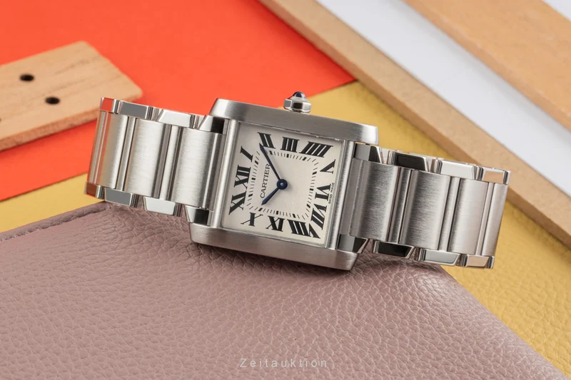 Cartier Tank Francaise steel quartz women's watch WSTA0005, 3751 [2304253]