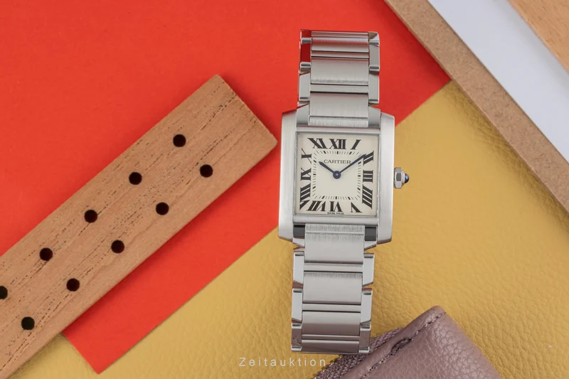 Cartier Tank Francaise steel quartz women's watch WSTA0005, 3751 [2304253]