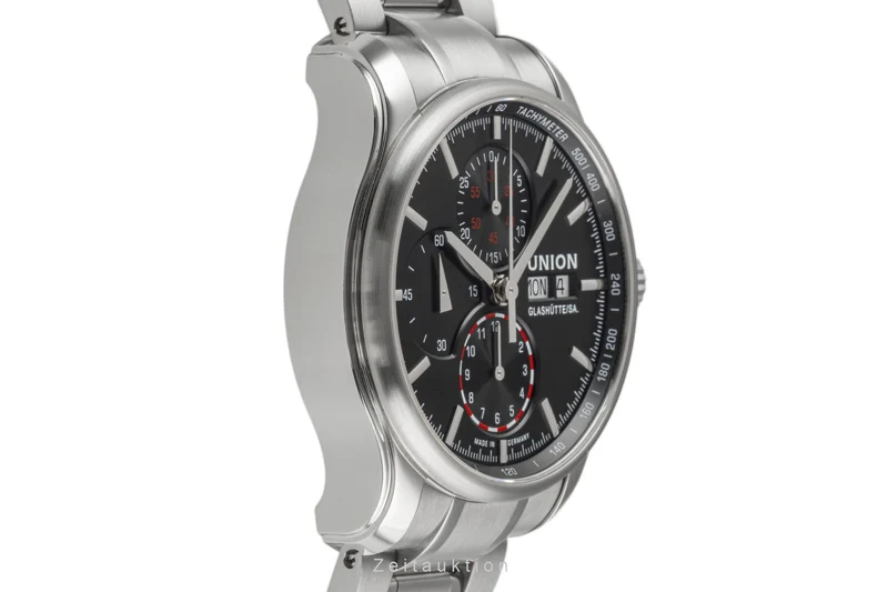 Union Glashütte Viro chronograph steel automatic men's watch D001.414A LP: 2550EUR [2304246]