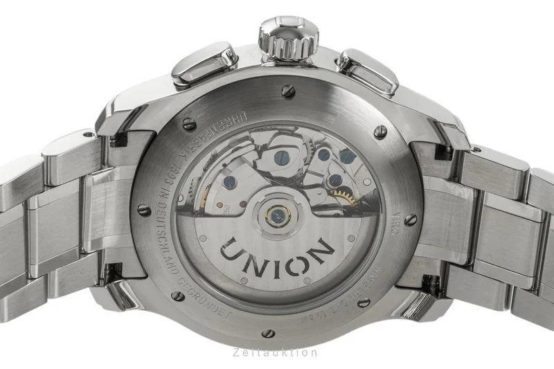 Union Glashütte Viro chronograph steel automatic men's watch D001.414A LP: 2550EUR [2304246]