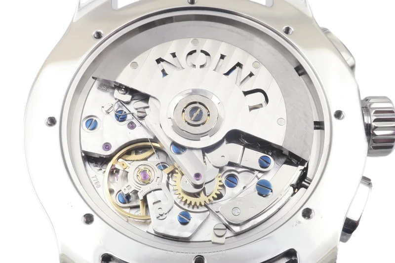 Union Glashütte Viro chronograph steel automatic men's watch D001.414A LP: 2550EUR [2304246]