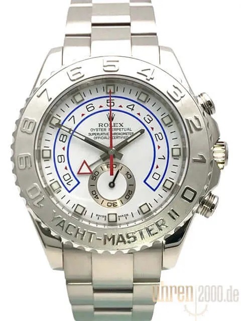 Rolex Yacht-Master II 18 kt Weißgold 116689 aus 2010 LC100