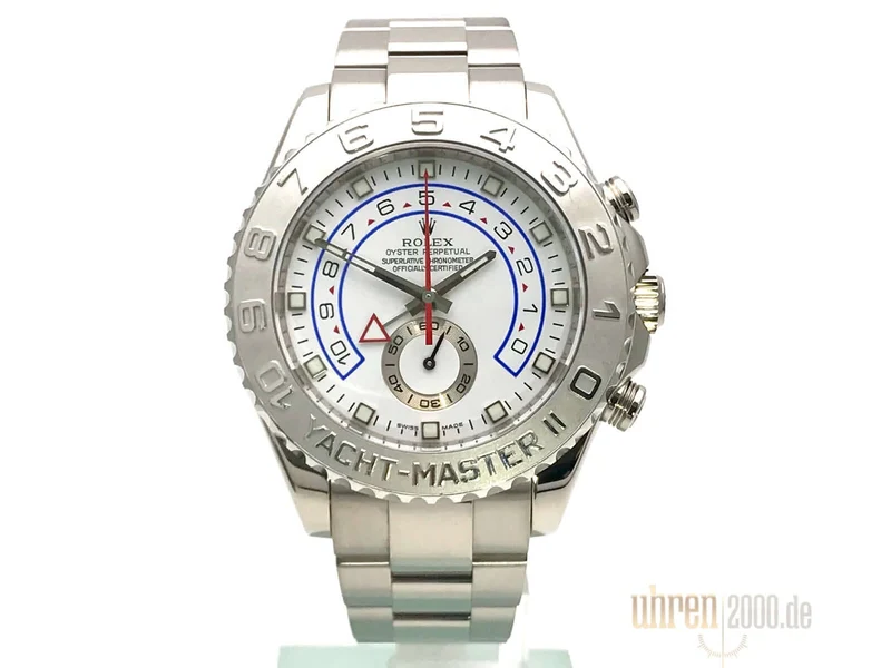 Rolex Yacht-Master II 18 kt Weißgold 116689 aus 2010 LC100