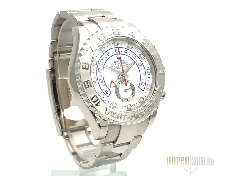 Rolex Yacht-Master II 18 kt Weißgold 116689 aus 2010 LC100