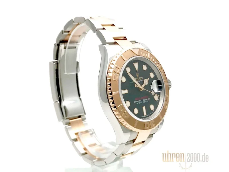 Rolex Yacht-Master 40 Edelstahl Everose-Gold 116621 Schwarz LC100 aus 2018