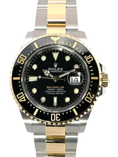 Rolex Sea-Dweller 4000 Edelstahl Gelbgold 126603