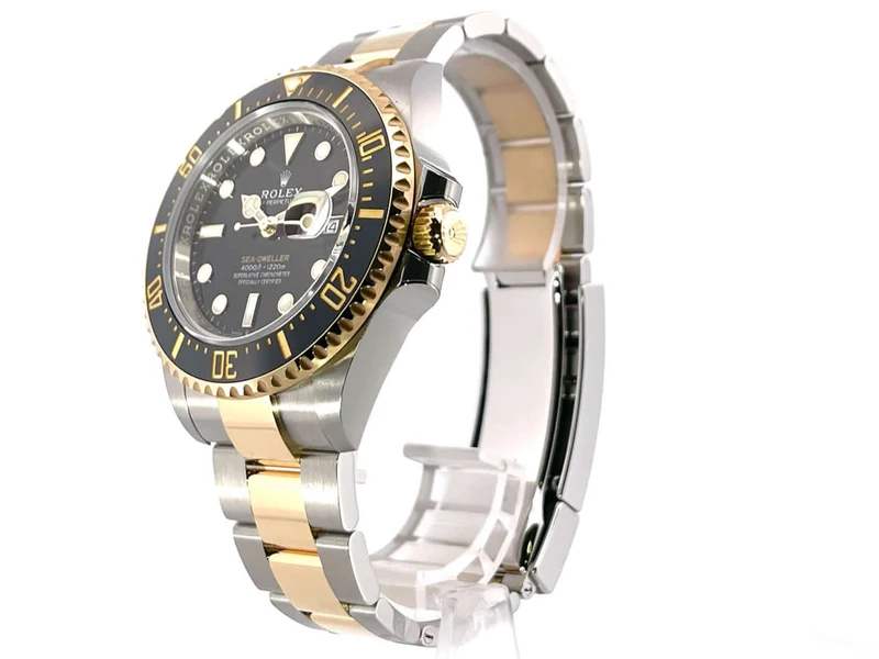 Rolex Sea-Dweller 4000 Edelstahl Gelbgold 126603