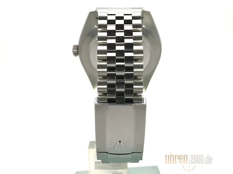 Rolex Datejust 41 Edelstahl 126300 Silber aus 2018 Jubile-Band