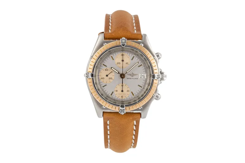 Breitling Chronomat chronograph steel / gold automatic men's watch 81950 [2304867]
