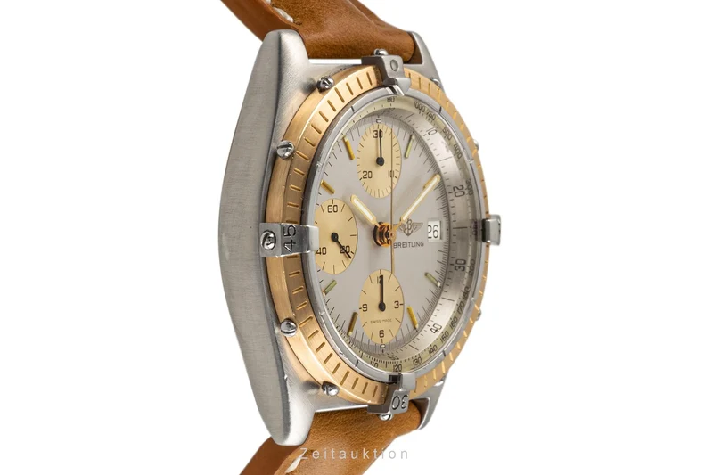 Breitling Chronomat chronograph steel / gold automatic men's watch 81950 [2304867]