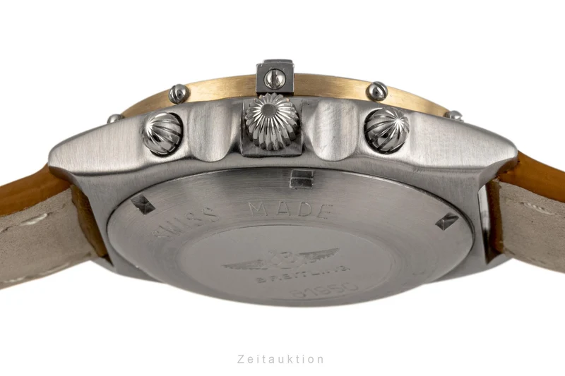 Breitling Chronomat chronograph steel / gold automatic men's watch 81950 [2304867]