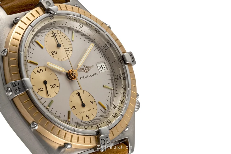 Breitling Chronomat chronograph steel / gold automatic men's watch 81950 [2304867]