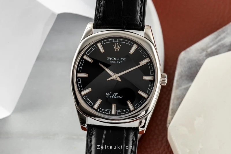 Rolex Cellini 18 ct white gold manual winding men's watch 4243 [2304863]