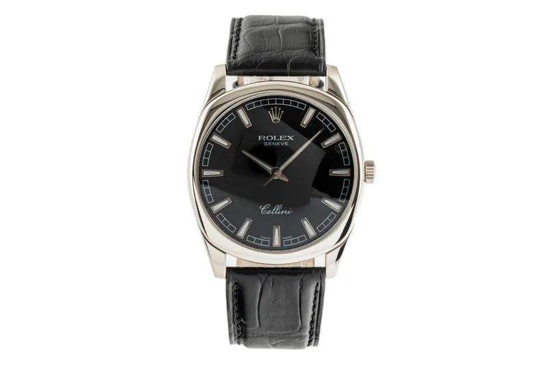 Rolex Cellini 18 ct white gold manual winding men's watch 4243 [2304863]