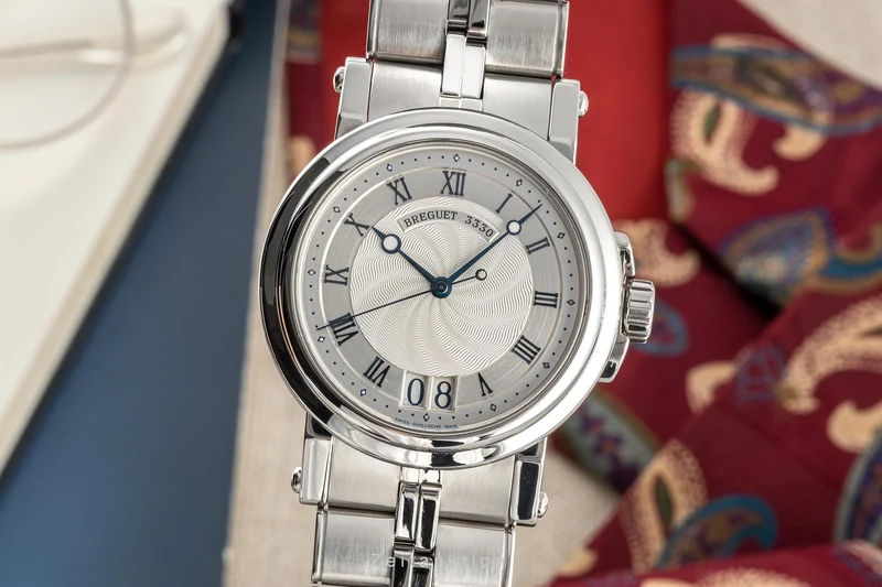 Breguet Marine steel automatic men's watch 5817ST12SV0 LP: 22000EUR [2304856]