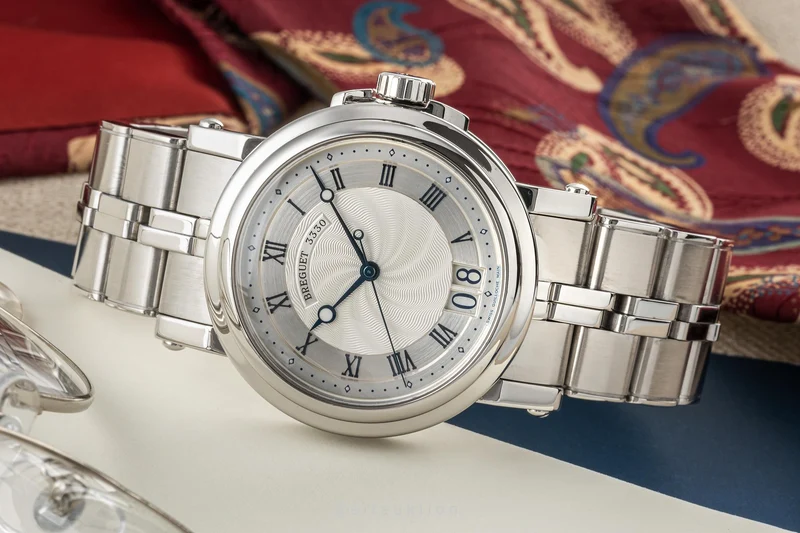 Breguet Marine steel automatic men's watch 5817ST12SV0 LP: 22000EUR [2304856]
