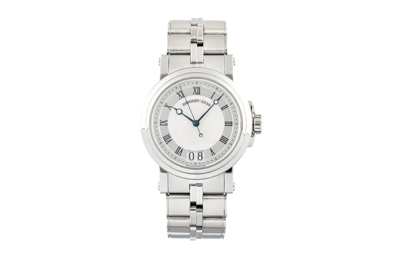 Breguet Marine steel automatic men's watch 5817ST12SV0 LP: 22000EUR [2304856]