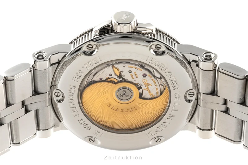 Breguet Marine steel automatic men's watch 5817ST12SV0 LP: 22000EUR [2304856]
