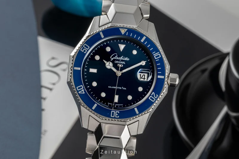Glashütte Sport Evolution steel automatic men's watch 10-33-12-12-04 [2304853]