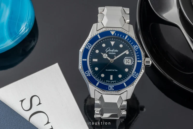 Glashütte Sport Evolution steel automatic men's watch 10-33-12-12-04 [2304853]