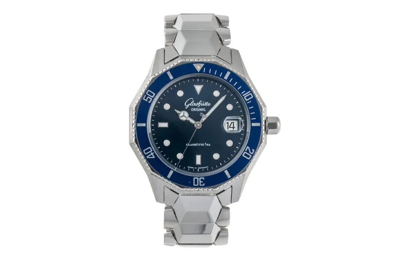 Glashütte Sport Evolution steel automatic men's watch 10-33-12-12-04 [2304853]