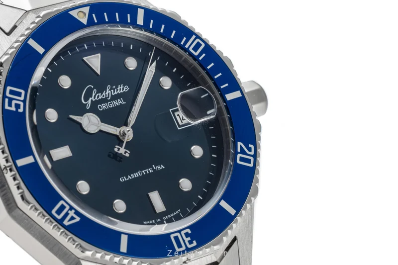 Glashütte Sport Evolution steel automatic men's watch 10-33-12-12-04 [2304853]