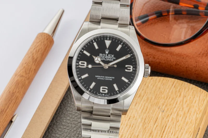 Rolex Explorer steel automatic men's watch 224270 [2304206]