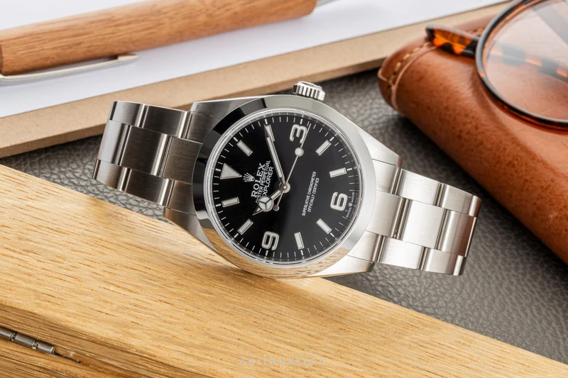 Rolex Explorer steel automatic men's watch 224270 [2304206]