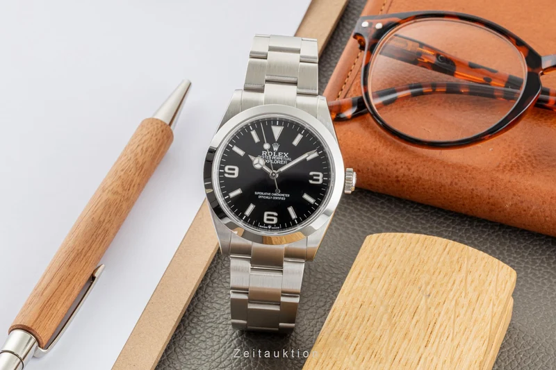 Rolex Explorer steel automatic men's watch 224270 [2304206]