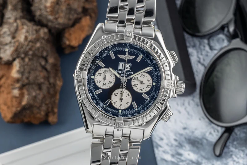Breitling Crosswind chronograph steel automatic men's watch A44355 [2304191]