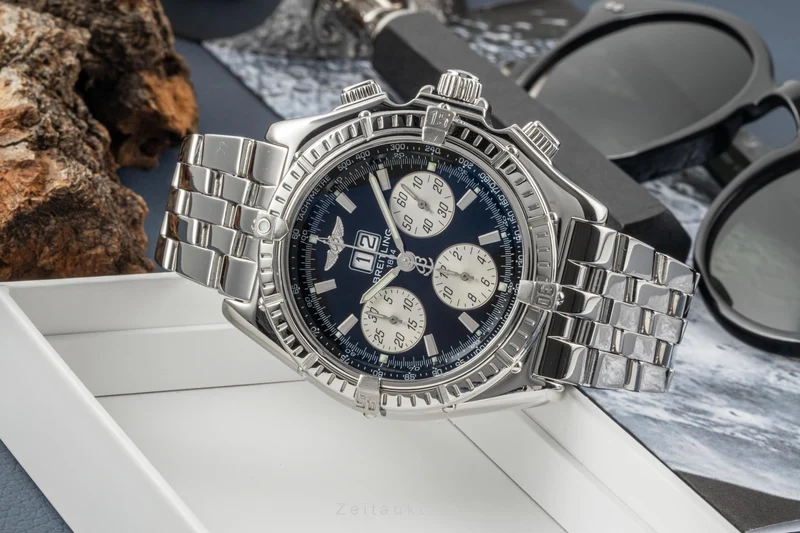 Breitling Crosswind chronograph steel automatic men's watch A44355 [2304191]