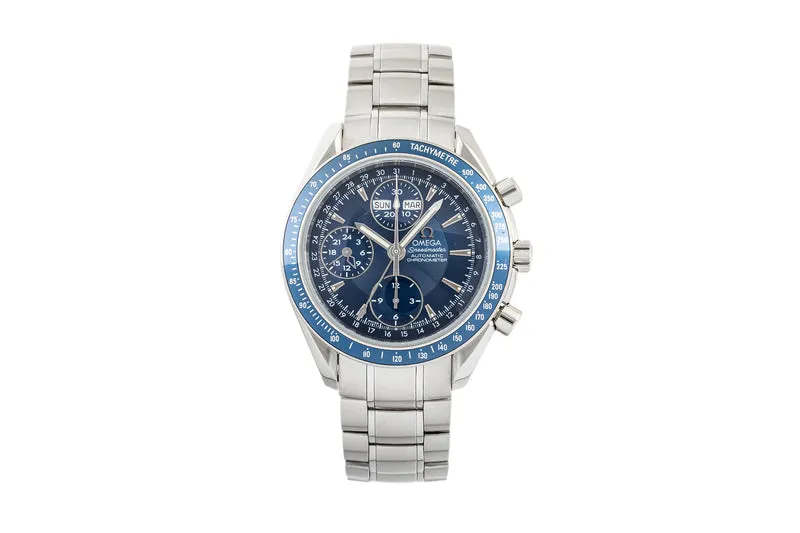Omega Speedmaster chronograph steel automatic men's watch 178.0058, 3222.80.00 LP: 6100EUR [2304176]