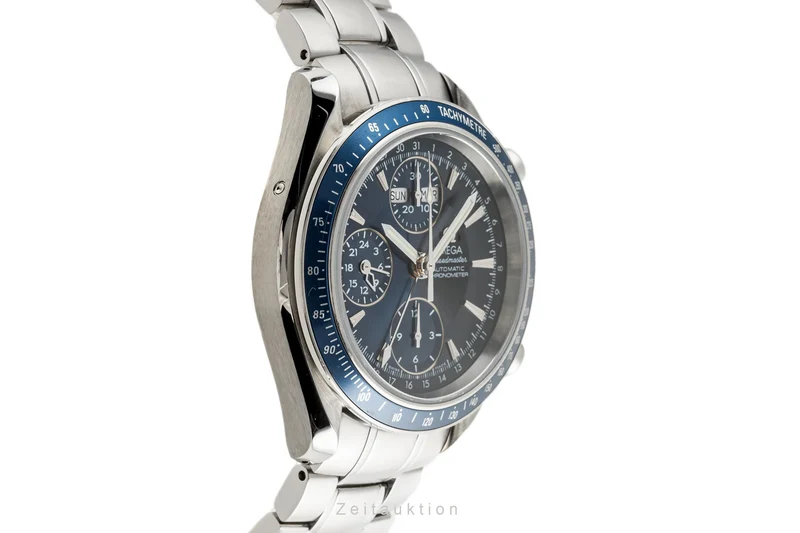 Omega Speedmaster chronograph steel automatic men's watch 178.0058, 3222.80.00 LP: 6100EUR [2304176]