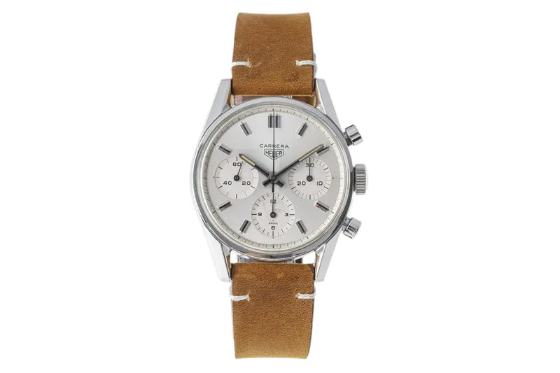 Tag Heuer Carrera chronograph steel manual winding men's watch 2447 LP: 0EUR [2304164]
