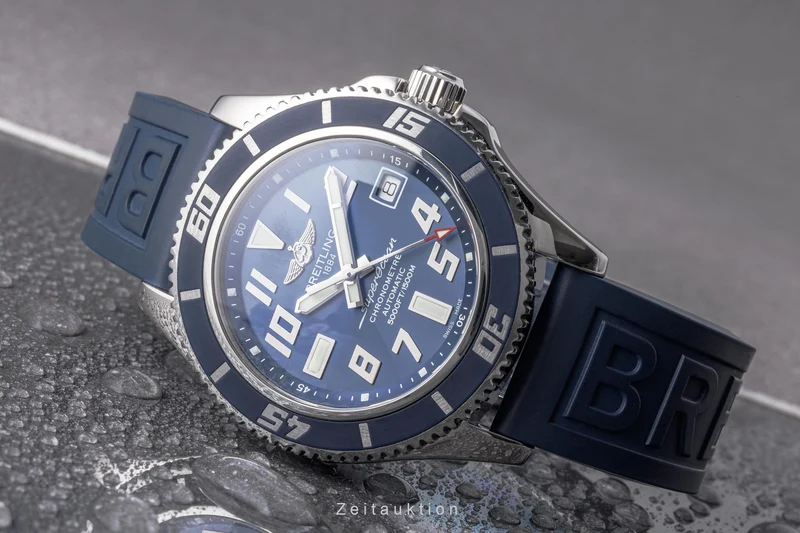 Breitling Superocean steel automatic men's watch A17364 LP: 4550EUR [2304152]