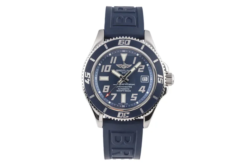 Breitling Superocean steel automatic men's watch A17364 LP: 4550EUR [2304152]